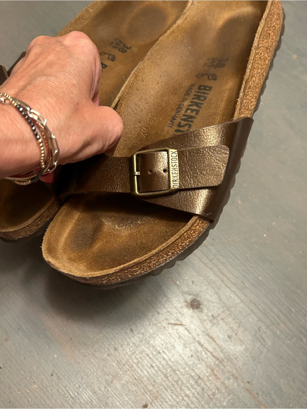 Like new Birkenstock sandals 
Stunning